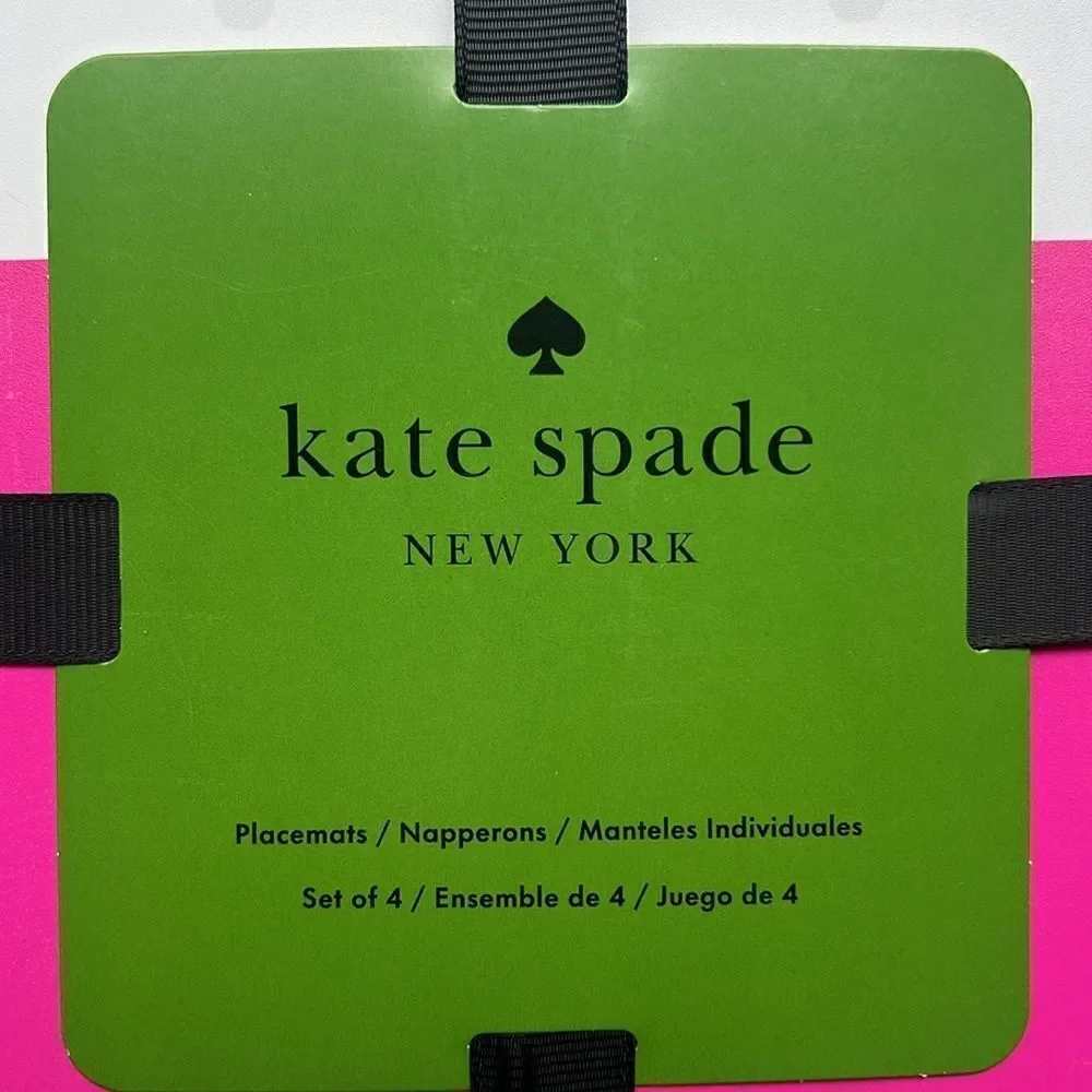 Kate Spade Eat Cake for Breakfast Place Mats